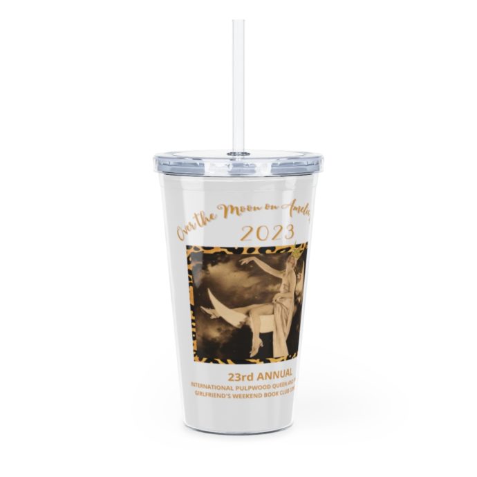Plastic Tumbler with Straw - Image 4
