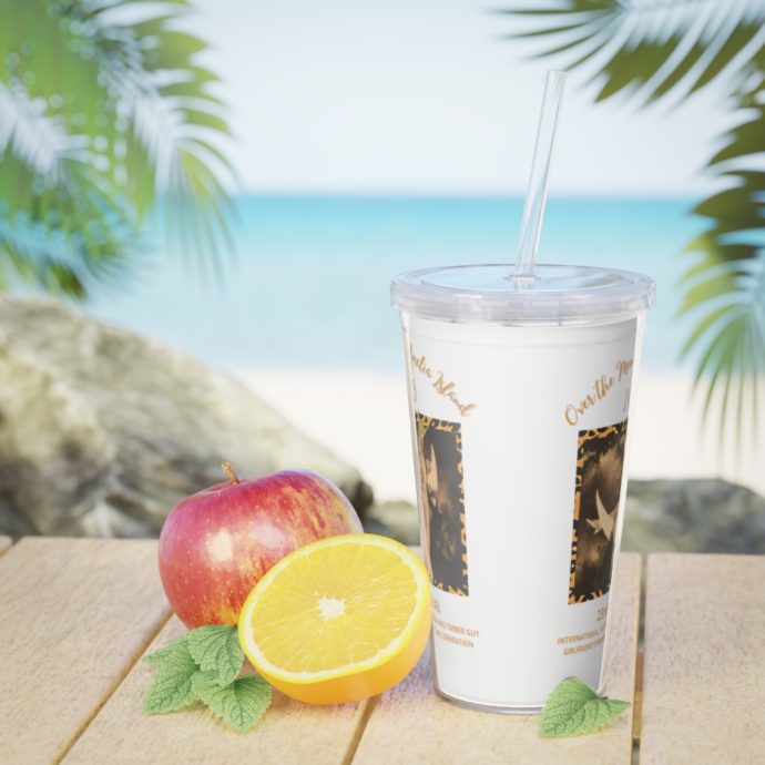Plastic Tumbler with Straw - Image 7